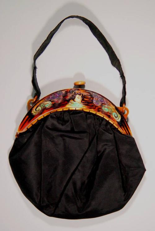 Black Taffeta Bag