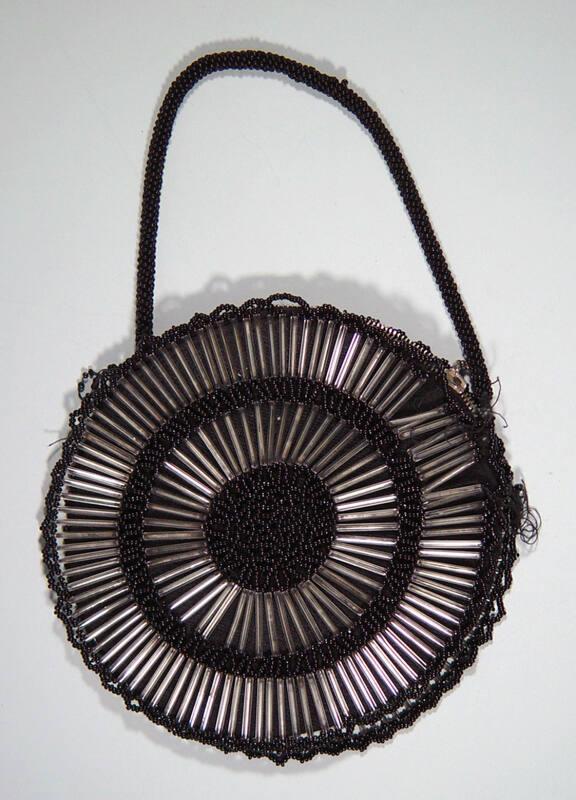 Circular Beadwork Bag