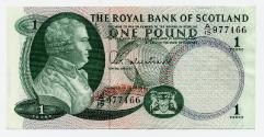 One-pound Note (David Dale Commemorative : Royal Bank)