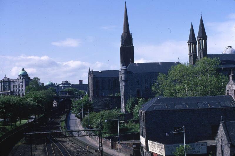 Looking North on Denburn Railway