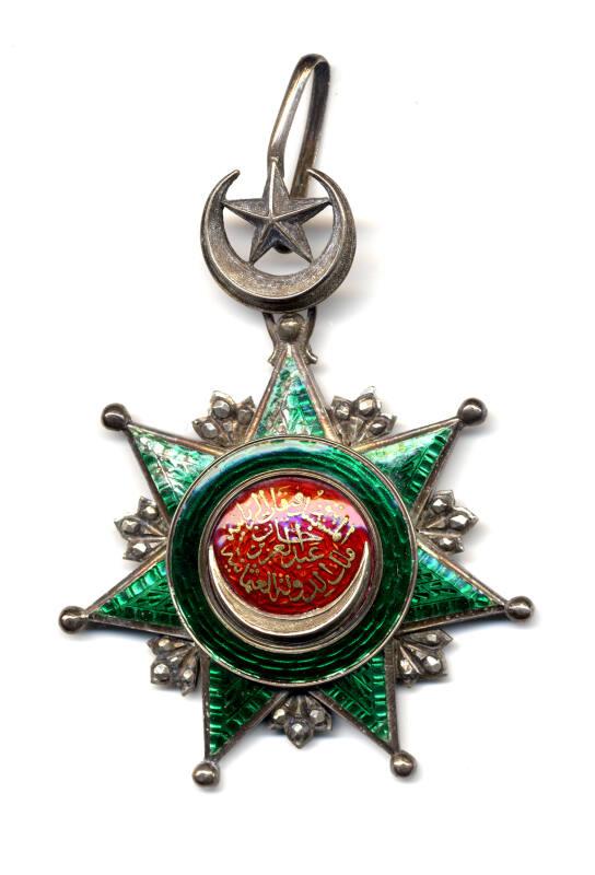 Order of Osmanieh neck badge, 2nd class