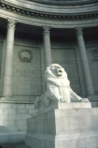Aberdeen War Memorial Lion