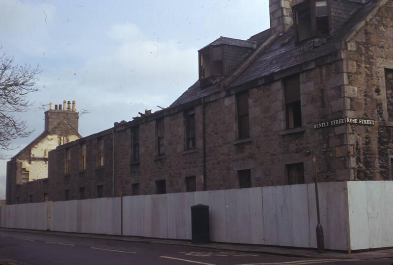 Huntly Street - Rose Street Junction