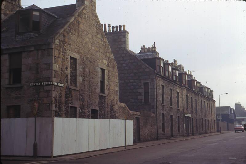 Huntly Street - Rose Street Junction