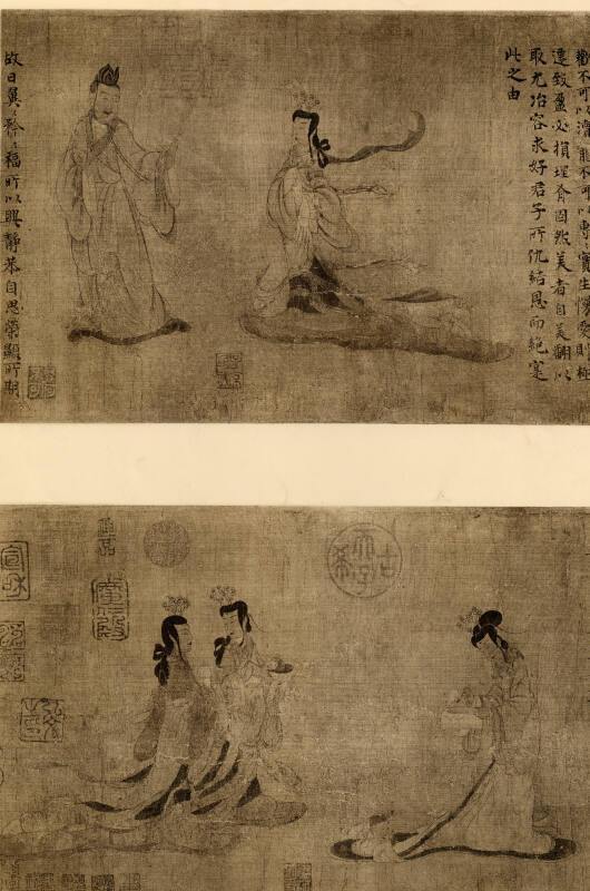Admonitions Of The Instructress In The Palace - A Sage Reproving A Lady Of The Court by Ku K'ai…