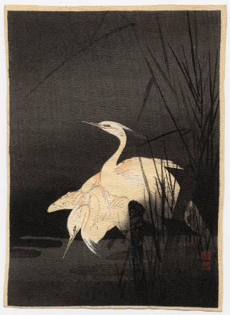 Two Herons by unknown artist