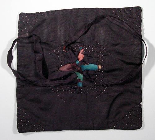 Flat Corded Silk Reticule