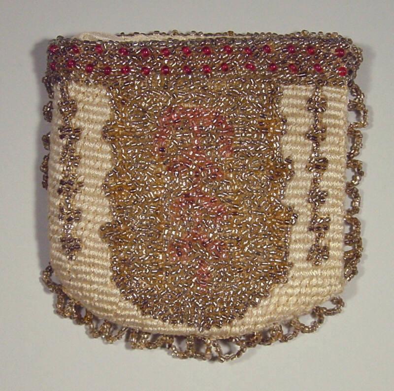 Beaded Watch Pocket or Purse