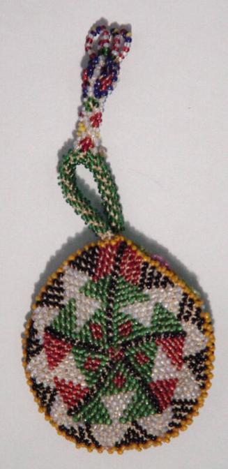 Circular Beadwork Purse