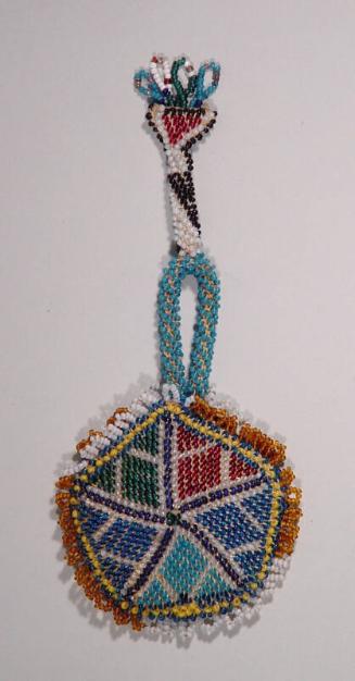 Pentagonal Beadwork Purse