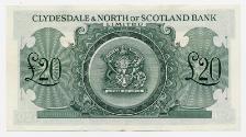 Twenty-pound Note (Clydesdale and North of Scotland)