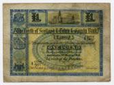 One-pound Note (North of Scotland & Town & County Bank)