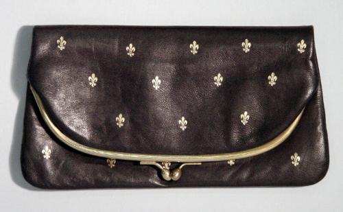 Burnished Leather Evening Purse