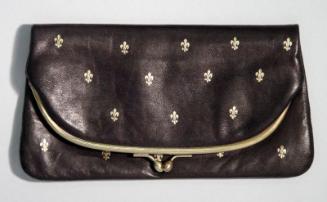Burnished Leather Evening Purse