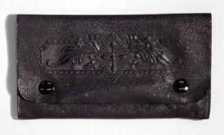 Navy Leather Purse