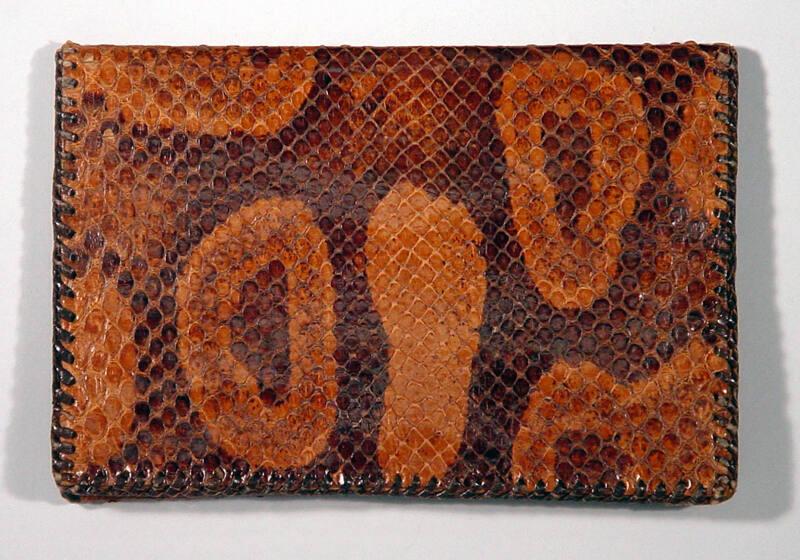 Ladies/Gents Snakeskin Wallet