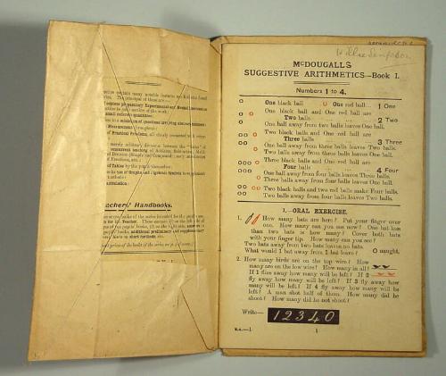 mcdougall's suggestive arithmetics book 1