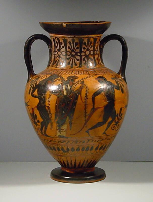 Small Two Handled Greek Vessel