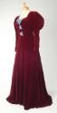 Deep Red Evening Dress