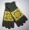 Pair Of Shetland Gloves