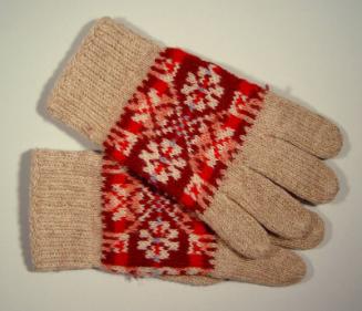 Pair Of Shetland Gloves