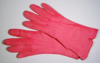 Pink Cotton Gloves