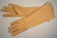 Beige Stitched Gloves