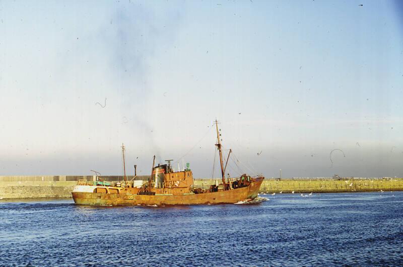 trawler Ben Screel in Aberdeen harbour