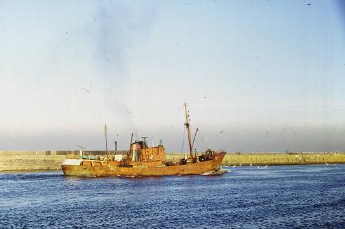 trawler Ben Screel in Aberdeen harbour