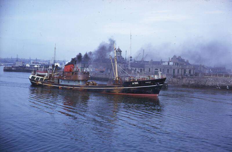 trawler Avonriver in Aberdeen harbour