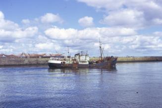 trawler Lindenlea in Aberdeen harbour