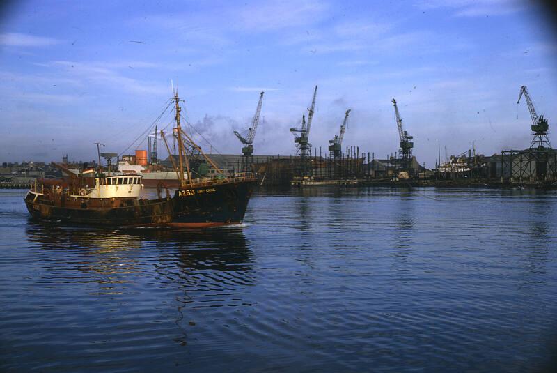 trawler Mary Craig in Aberdeen harbour