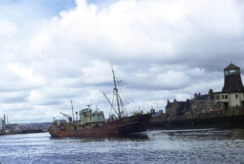 trawler Mount Eden in Aberdeen harbour