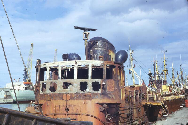 trawler Netta Croan in Aberdeen harbour