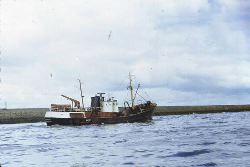 trawler Janwood at Aberdeen Harbour 