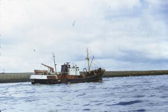 trawler Janwood at Aberdeen Harbour 