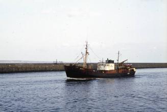 trawler Janwood in Aberdeen Harbour