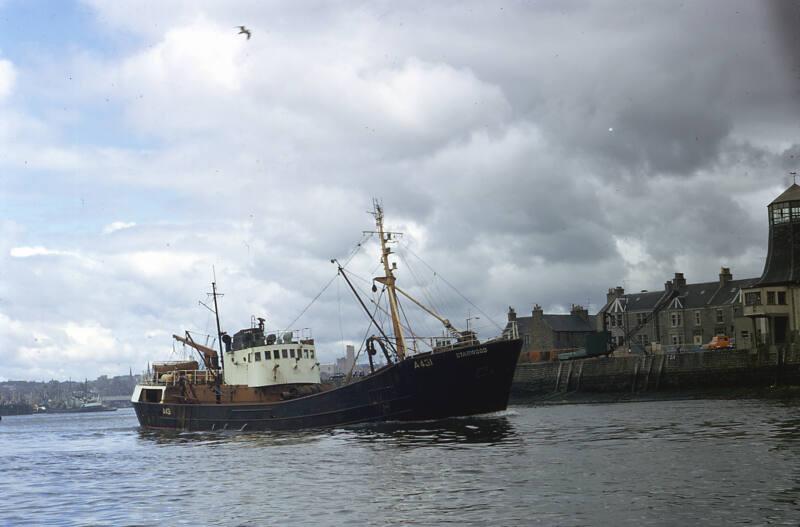 trawler Starwood in Aberdeen harbour