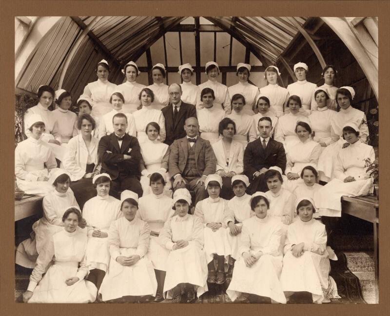 Nurses and Medical Staff Glasgow Royal Infirmary