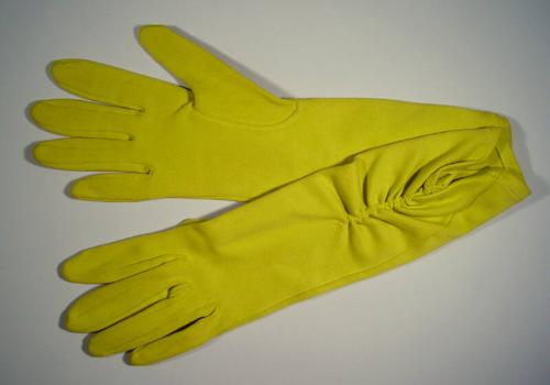 Lime Green Gloves