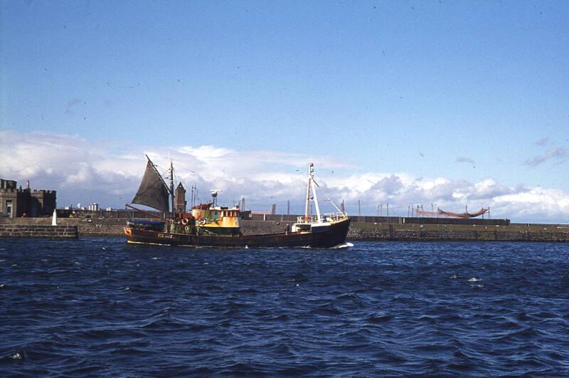 trawler Ocean Dawn in Aberdeen harbour 