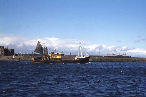 trawler Ocean Dawn in Aberdeen harbour 