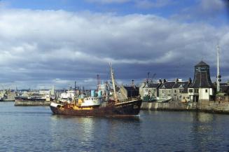 trawler Ross Eagle in Aberdeen harbour