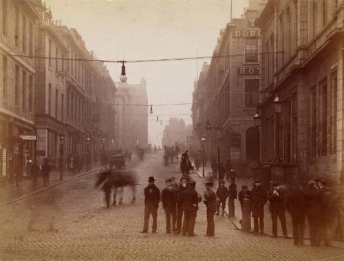 North Market Street with Gas Lights