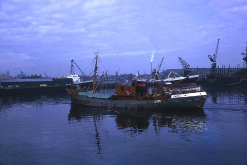 trawler Ben Gairn in Aberdeen harbour