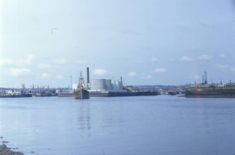 trawler Ben Gulvain in Aberdeen harbour