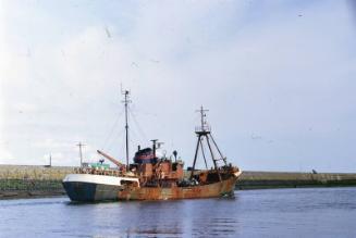 trawler Ben Gulvain in Aberdeen harbour