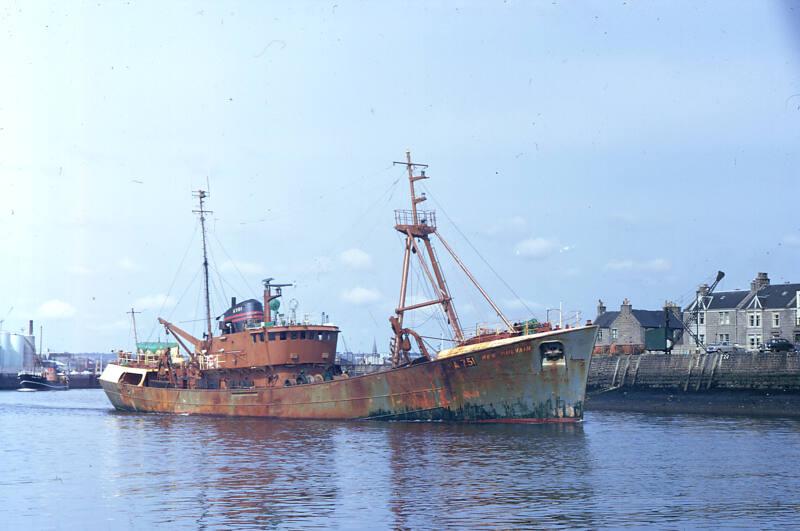 trawler Ben Gulvain in Aberdeen harbour