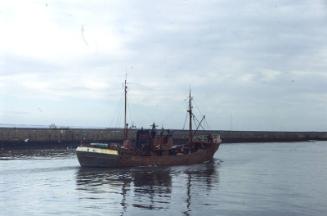 trawler Ben Heilem in Aberdeen harbour 