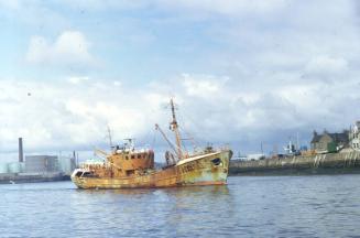 Ben Lora in Aberdeen harbour 